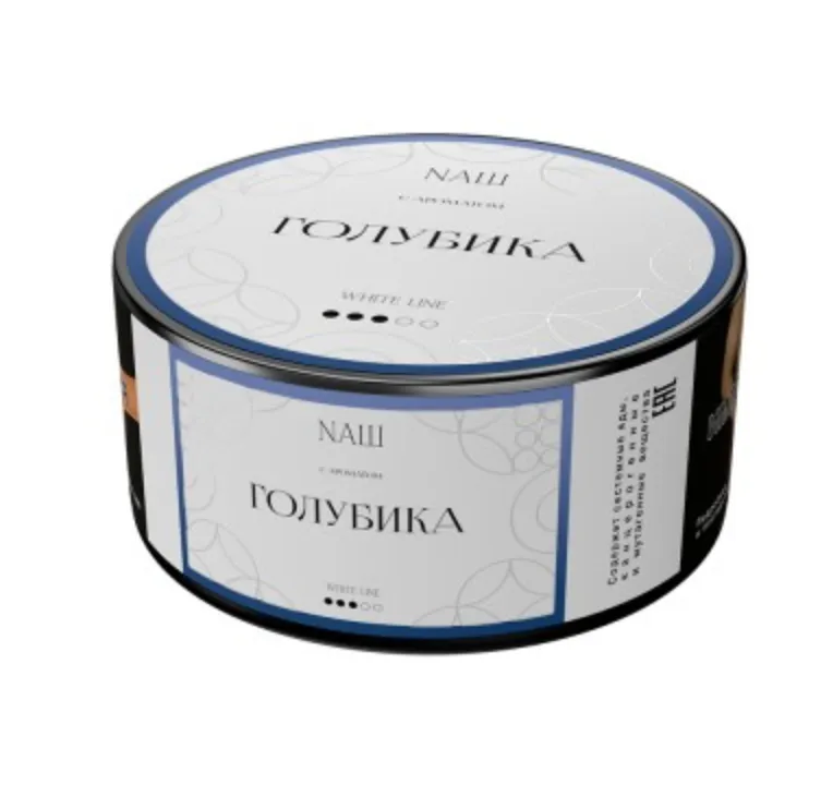 изображение товара Табак NAШ (НАШ) White Голубика 100г