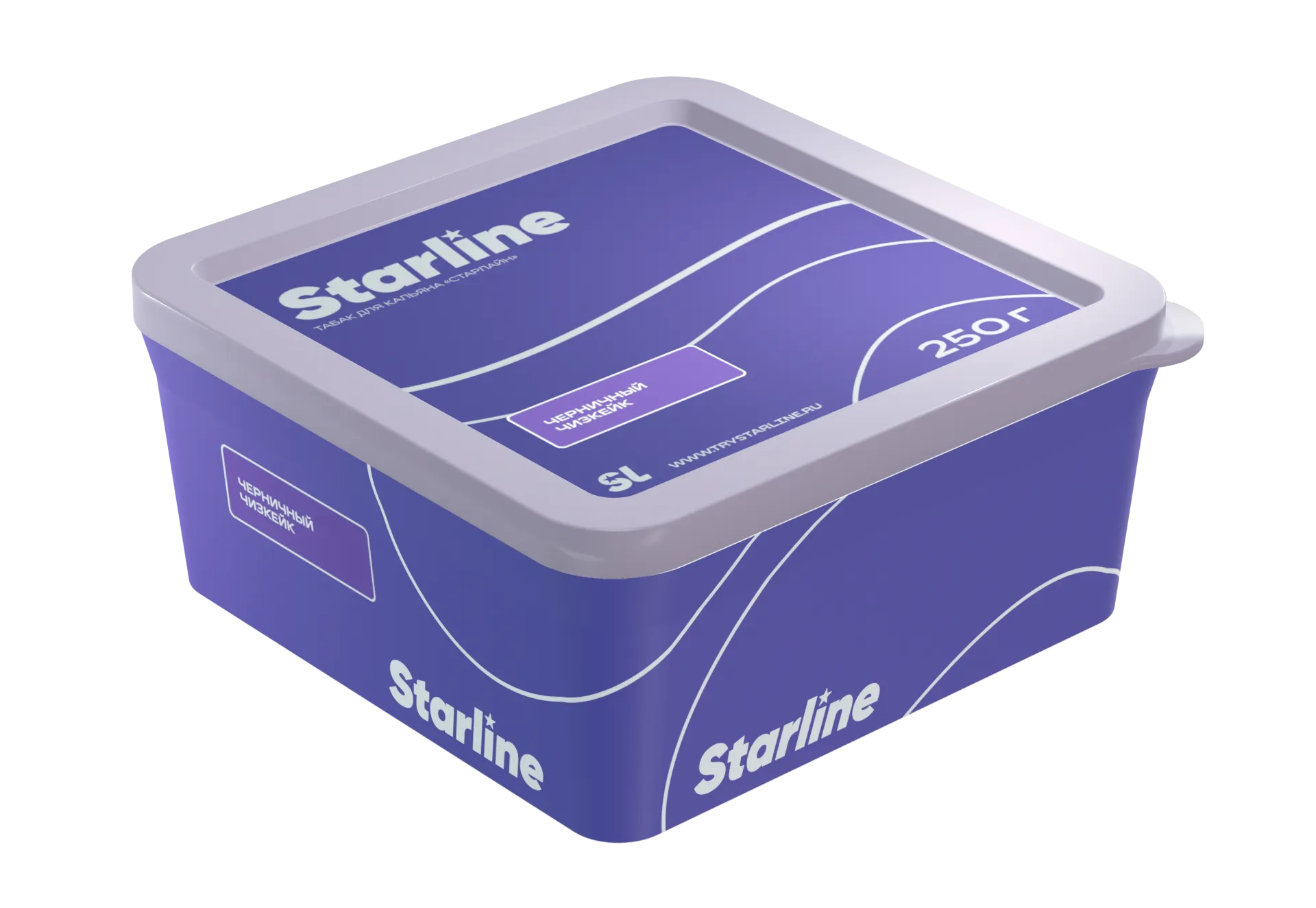 изображение товара Табак для кальяна Starline "Старлайн" (Черничный чизкейк), 250 г
