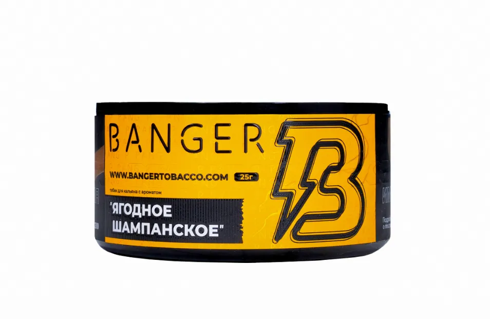 изображение товара Табак Banger Moscow never sleeps (Ягодное шампанское) 25г