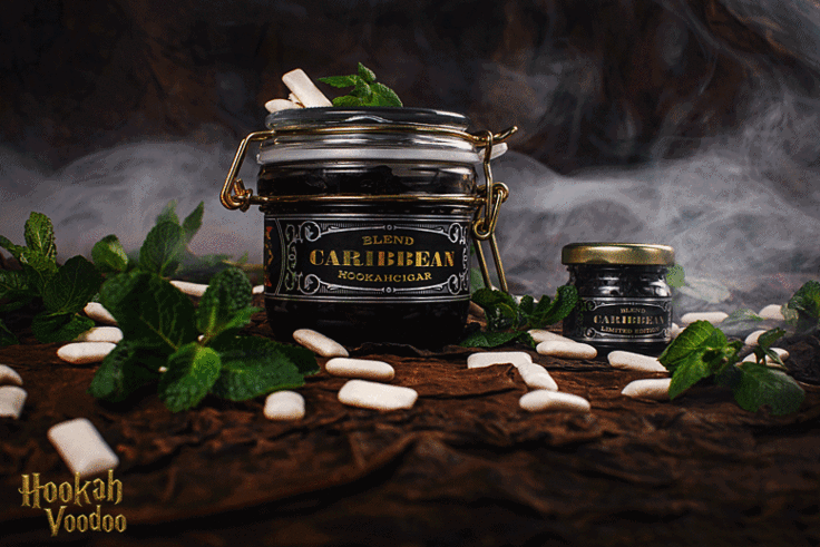 изображение товара Табак WTO Caribbean Blend - Мятная жевательная резинка 250г