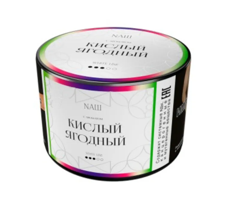 изображение товара Табак NAШ (НАШ) White Кислый Ягодный 40г