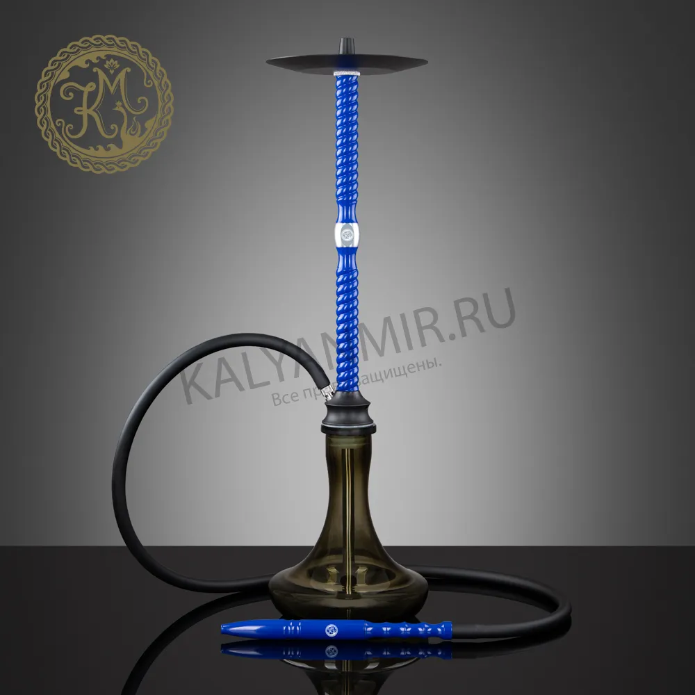 изображение товара Кальян КМ BOER NR V2 75 см Blue (Полный комплект)