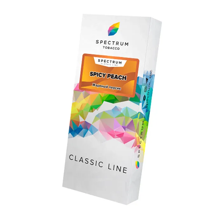 изображение товара Табак Spectrum Classic Line - Spice Peach (Жареный персик) - 100 г
