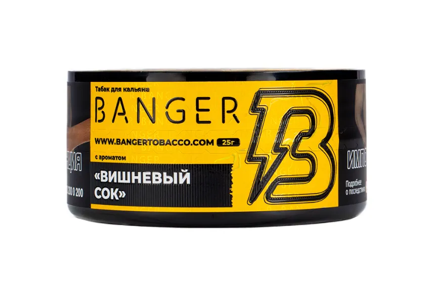 изображение товара Табак Banger Cherry Juice (Вишневый сок) 25г