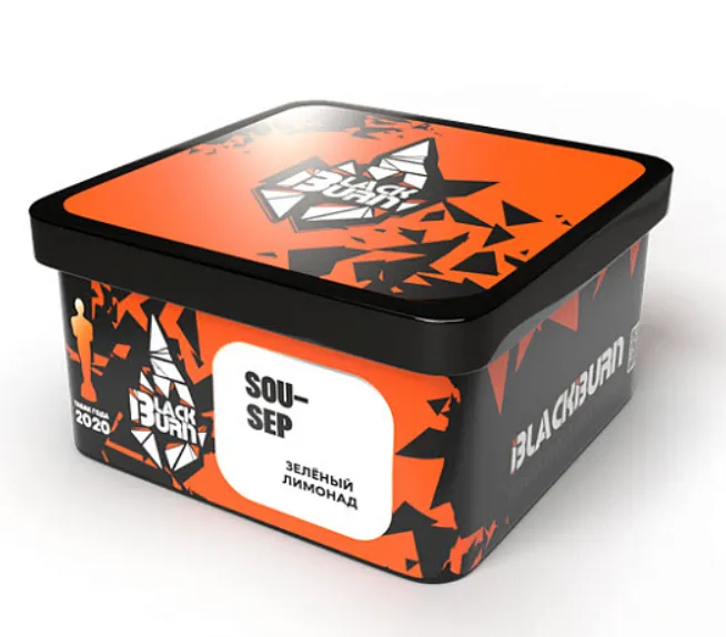 изображение товара Табак Black Burn - Sou-sep (Зелёный лимонад) - 200г