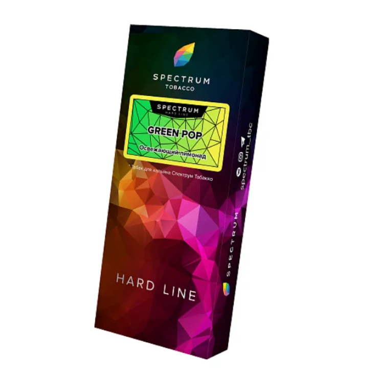 изображение товара Табак Spectrum Hard Line - Green Pop (Освежающий лимонад) - 100 г