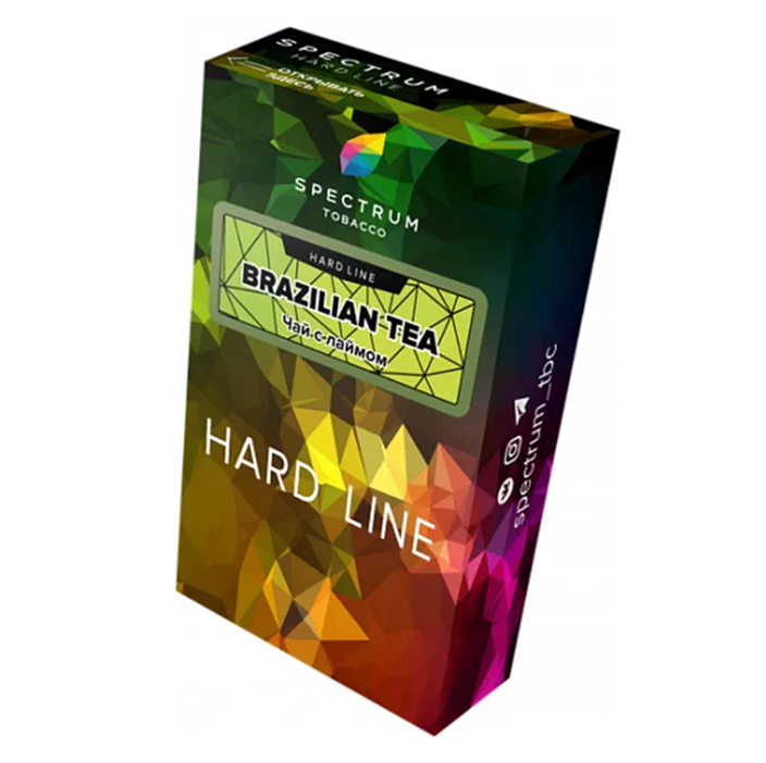 изображение товара Табак Spectrum Hard Line - Brazilian Tea (Бразильский чай) - 40 г