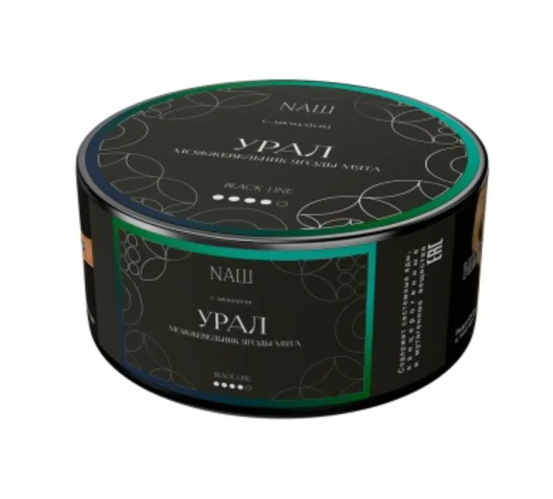 изображение товара Табак NAШ (НАШ) Black Урал 100г