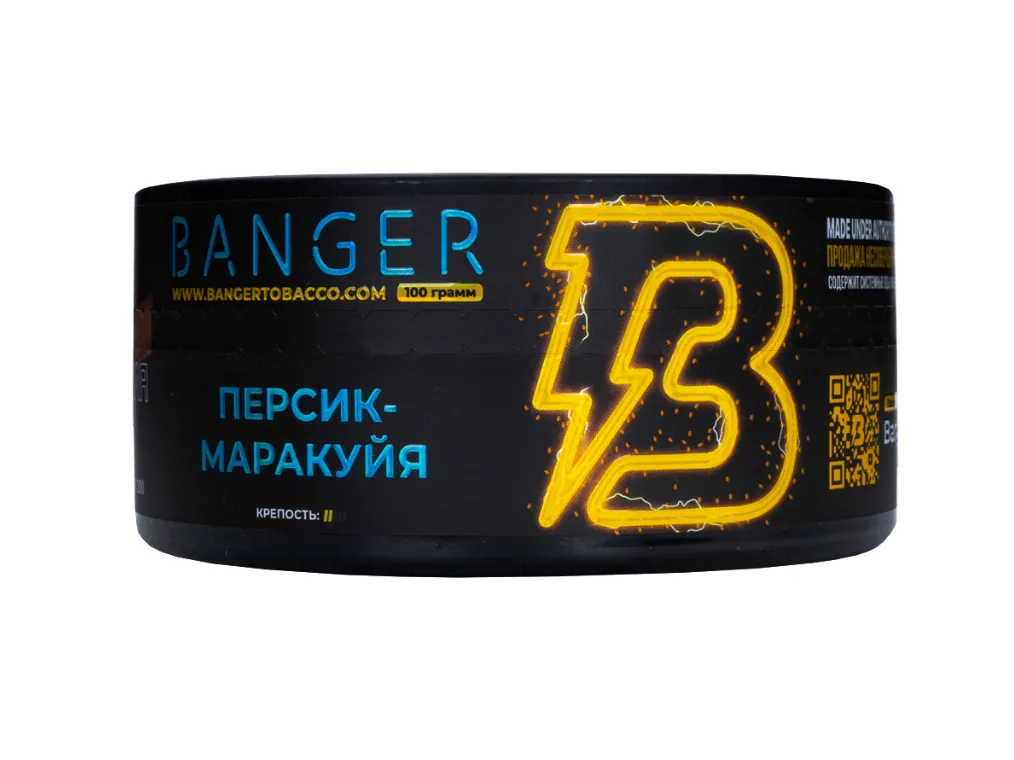 изображение товара Табак Banger Peach maracuja (Персик-маракуйя) 100г