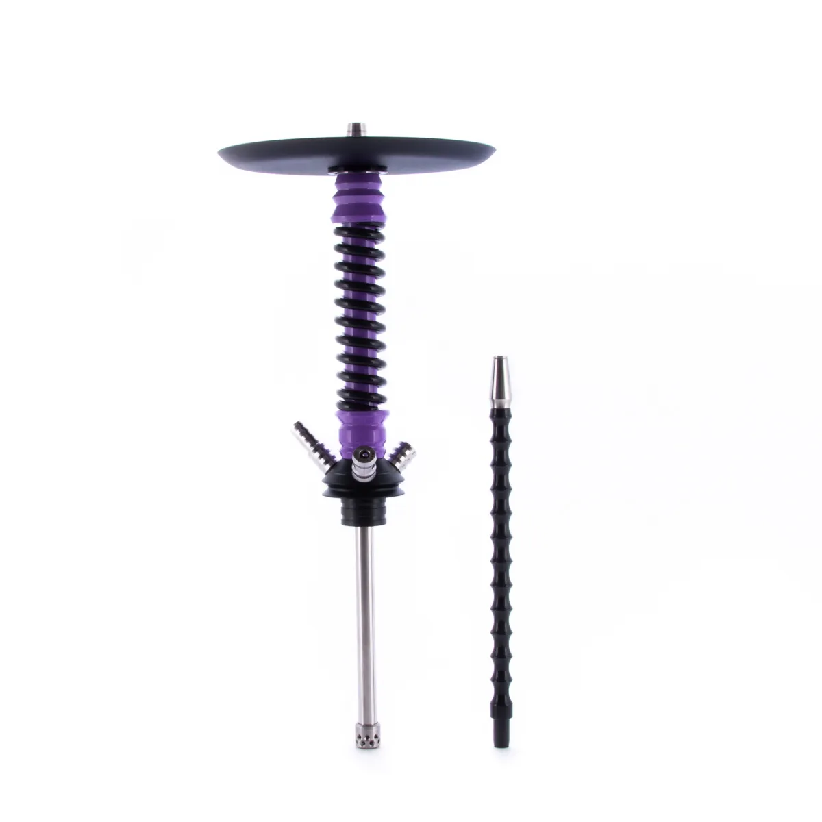 изображение товара Кальян MAMAY CUSTOMS Coilovers MINI сиренево-чёрный (без колбы)
