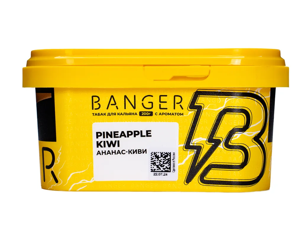 изображение товара Табак Banger Pineapple Kiwi (Ананас, киви) 200г