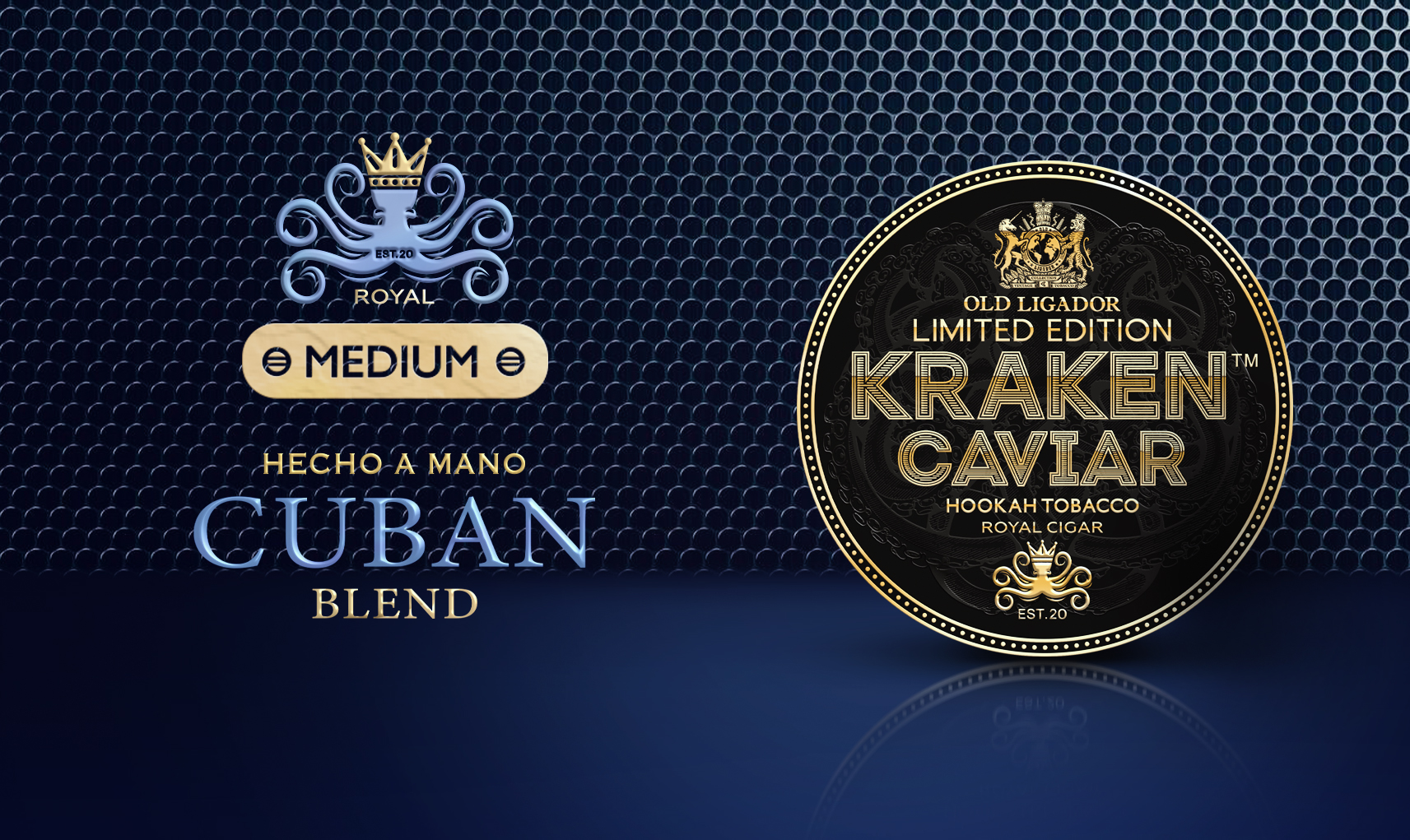 изображение товара Табак Kraken Line CAVIAR - Cuban Blend 30г