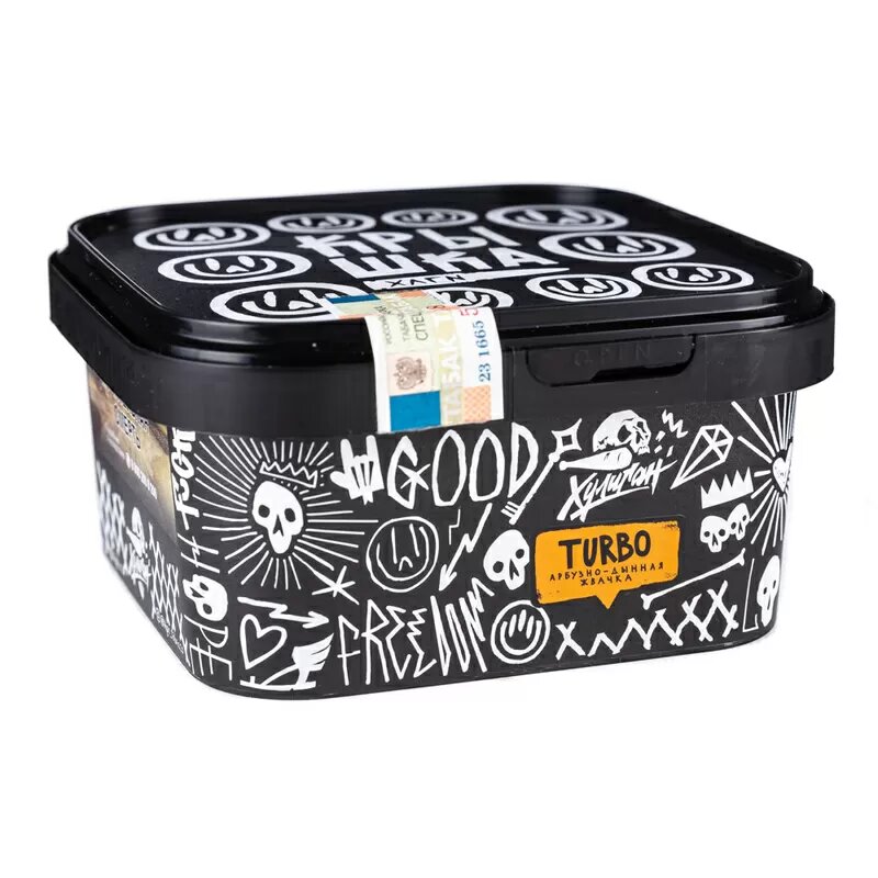изображение товара Табак Хулиган Classic - Турбо (Арбузного-дынная жвачка) 200г