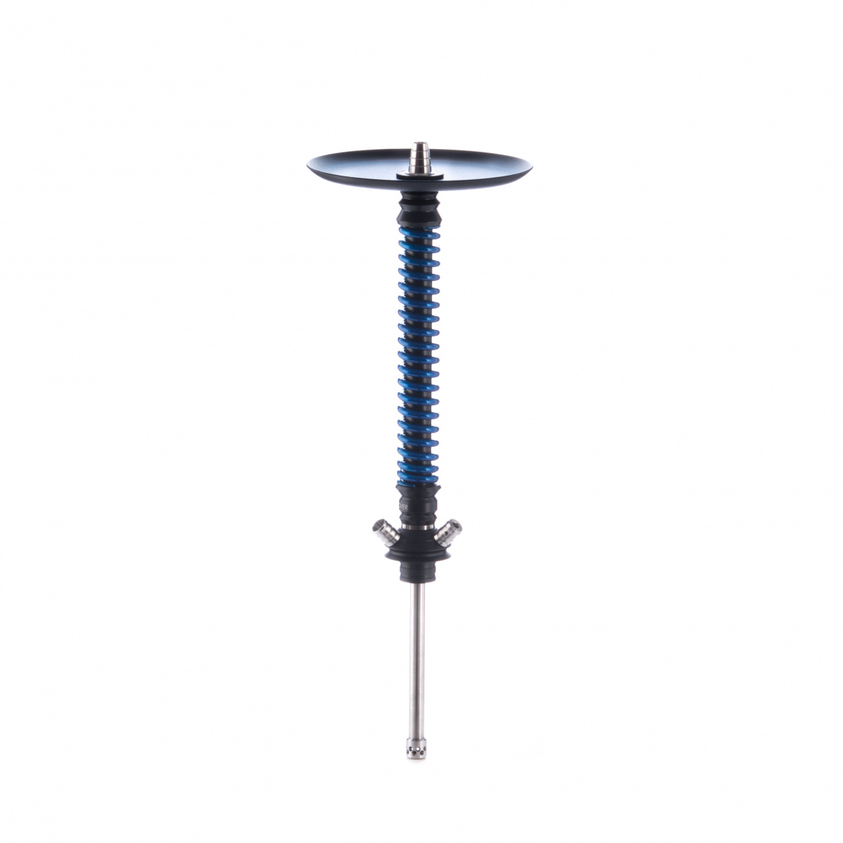 изображение товара Кальян MAMAY CUSTOMS Coilovers чёрно-голубой лак (без колбы)