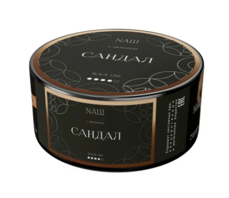 изображение товара Табак NAШ (НАШ) Black Сандал 100г