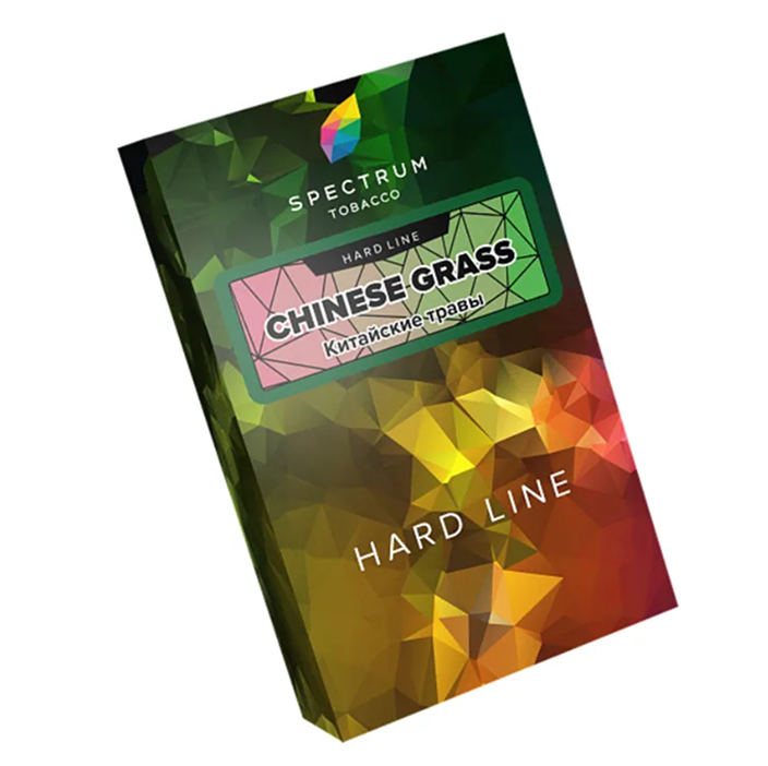 изображение товара Табак Spectrum Hard Line - Chinese Grass (Китайские травы) - 40 г
