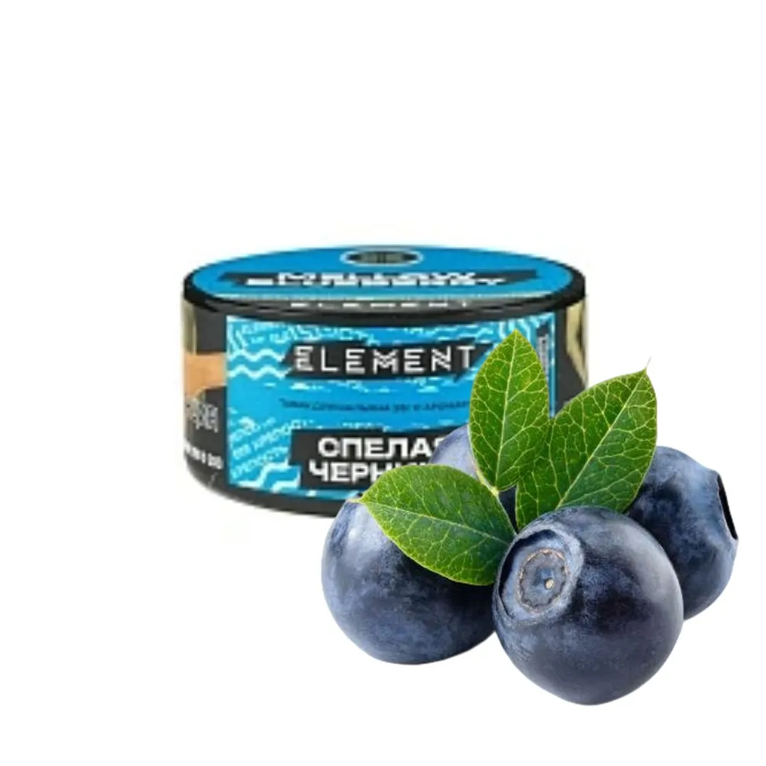 изображение товара Табак Element (Вода) Mellow Blueberry (Спелая Черника) 25гр