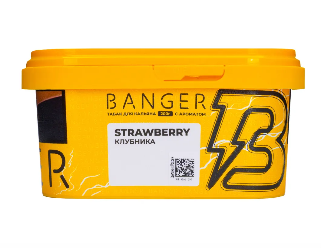 изображение товара Табак Banger Strawberry (Клубника) 200г
