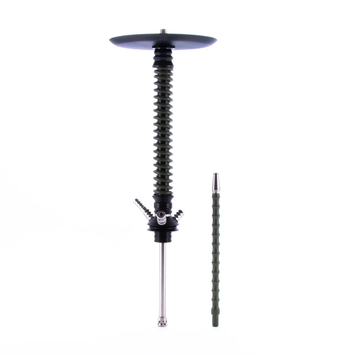 изображение товара Кальян MAMAY CUSTOMS Coilovers чёрный-хаки (без колбы)