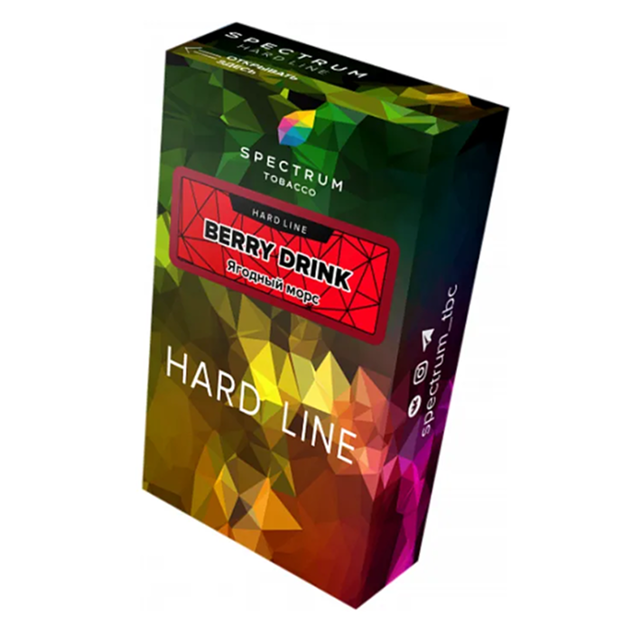 изображение товара Табак Spectrum Hard Line - Berry Drink (Ягодный морс) - 40 г