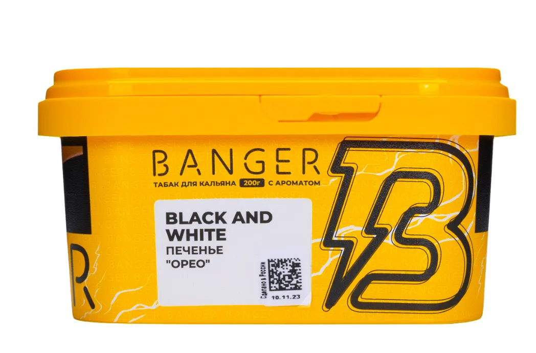 изображение товара Табак Banger Black and White (Печенье Орео) 200г