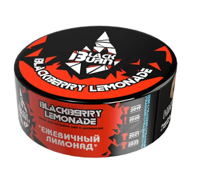 изображение товара Табак Black Burn - Blackberry Lemonade (Ежевичный лимонад) - 100г