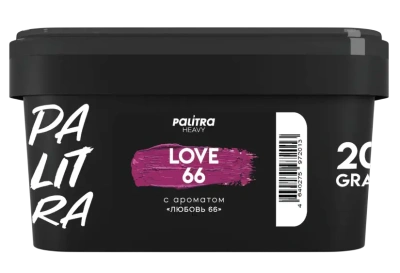 изображение товара Табак Palitra Heavy - Love 66 (Любовь 66) 200г