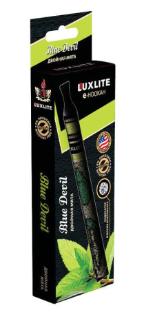 изображение товара Одноразовый электронный кальян LUXLITE с двойным вкусом мяты
