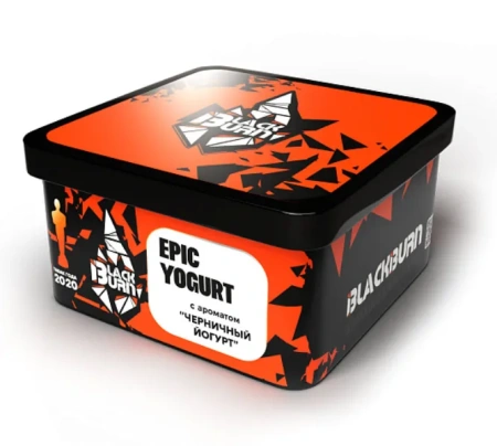 изображение товара Табак Black Burn - Epic Yogurt (Черничный йогурт) - 200г