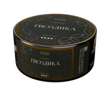 изображение товара Табак NAШ (НАШ) Black Гвоздика 100г
