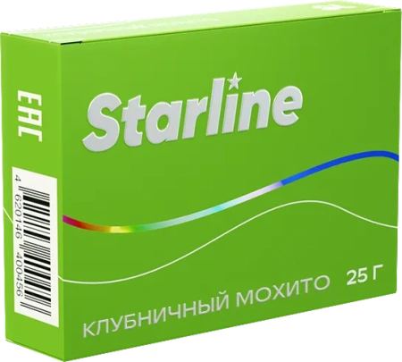изображение товара Табак для кальяна Starline "Старлайн" (Клубничный мохито) 25 г