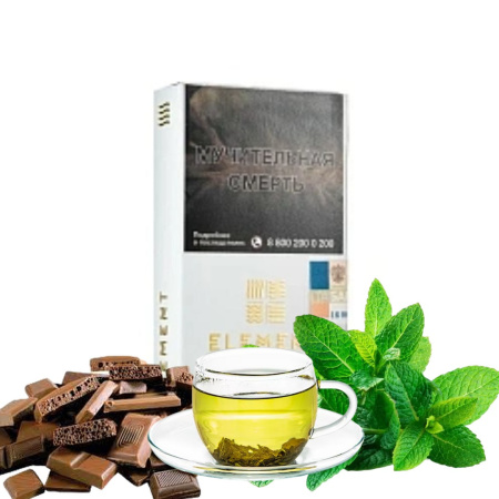 изображение товара Табак Element (Воздух) Choco Loco (Зеленый чай имбирь мята шоколад) 25гр