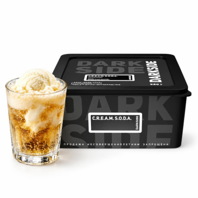 Табак Darkside Core Cream Soda (газировка, ваниль) 250 г