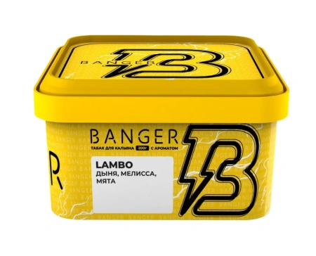 изображение товара Табак Banger Lambo (Дыня, мелисса, мята) 200г