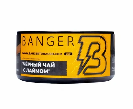 изображение товара Табак Banger Brazilian Tea (Черный чай с лаймом) 25г