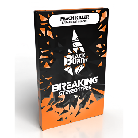 изображение товара Табак Black Burn - Peach killer (Бархатный персик) - 100г