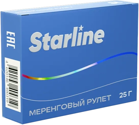 изображение товара Табак для кальяна Starline "Старлайн" (Меренговый рулет), 25 г