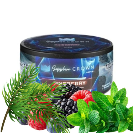 изображение товара Табак Sapphire Crown Pineberry (Ягоды мята хвоя) 100гр