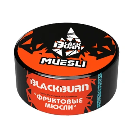 изображение товара Табак Black Burn - Muesli (Фруктовые мюсли) - 25г
