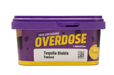 изображение товара Табак Overdose Tequila Diabla (Текила) 200г