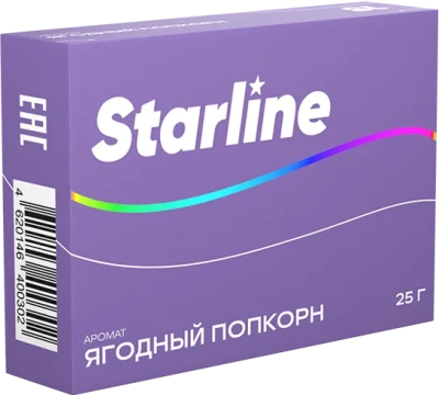 Табак Starline (Старлайн) Ягодный попкорн 25 г