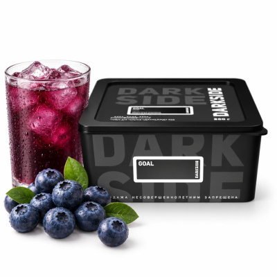 Табак Darkside Core Goal (черника, энергетик) 250 г