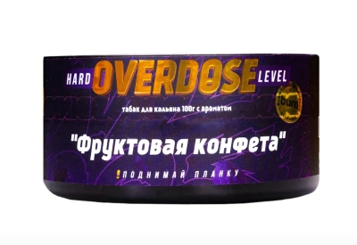 изображение товара Табак Overdose Fruttella (фруктовая конфета) 100 г