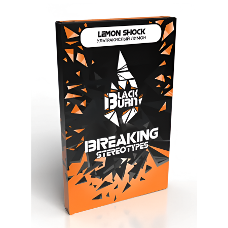 изображение товара Табак Black Burn - Lemon Shock (Ультракислый лимон) - 100г
