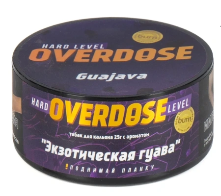изображение товара Табак Overdose Guajava (Экзотическая гуава) 25г