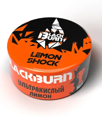 изображение товара Табак Black Burn - Lemon Shock (Ультракислый лимон) - 25г