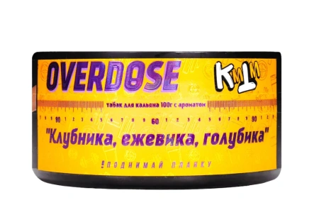 изображение товара Табак Overdose Brumblebee (Клубника, ежевика, голубика) 100г