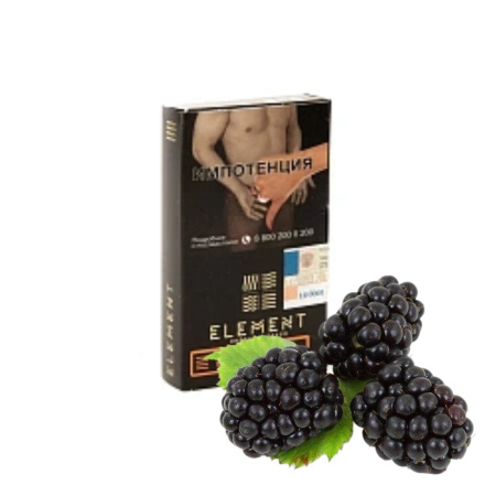 изображение товара Табак Element (Земля) Blackberry (Ежевика) 25гр