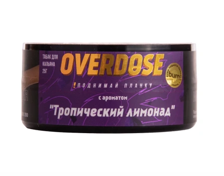 изображение товара Табак Overdose Fig Lemonade (Тропический лимонад) 25г