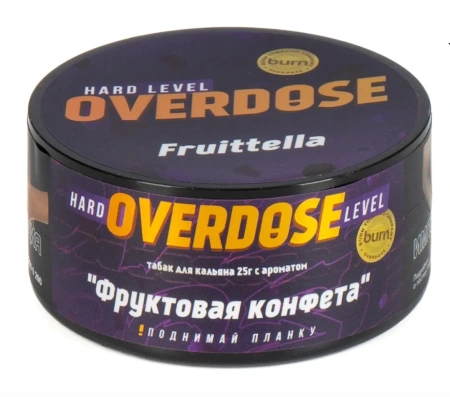 изображение товара Табак Overdose Fruttella (Фруктовая конфета) 25г